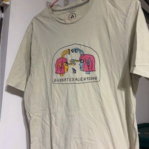 Volcom Cream Modern Fit Tee